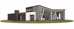 1420 SQ.FT ECO SOLID TIMBER AIRTIGHT CLT PANEL HOUSE KIT MASS WOOD HOME, PREFAB 