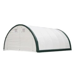 W20’xL30’xH12′ Single Truss Arch Storage Shelter 11oz PE Canvas Shelter Tent