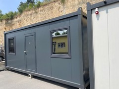 20ft Tiny House Container Cabin Prefab Modular Home Garden Office EU