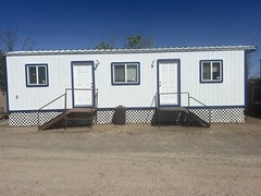 used mobile office trailers 10′ x 40′ located in northern calif
