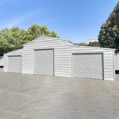 42’x30’x13′ Metal Garage Shed Barn Outdoor Storage Heavy Duty Galvanized Steel