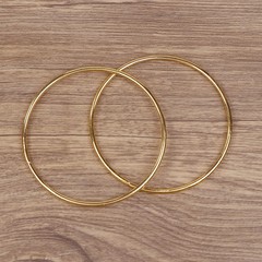 10 Pcs Gold Dream Catcher Metal Rings Hoops Macrame Ring For Dreamcatchers