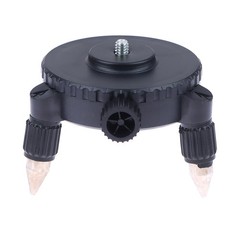 Level Meter Adapter 360-Degree Rotation Base Tripod Bracket 1/4 Inch Interface