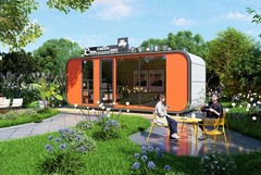 20ft Apple Cabin Waterproof Insulated Tiny House