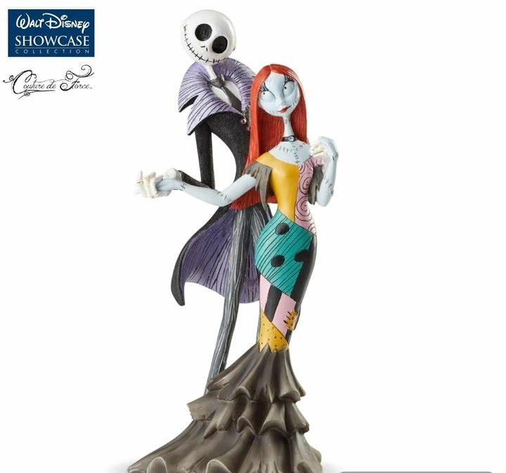 Jim Shore Jack & Sally Deluxe Nightmare Before Chrismas Dancde By Disney
