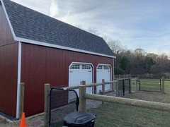 24X28 Garage Style Barn