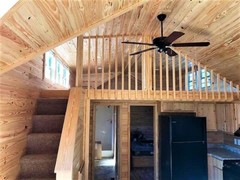 CABIN TINY HOUSE (MANY STYLES) MOVABLE PRE-FAB FOR YOUR LOT/PROPERTY PART. FURN.