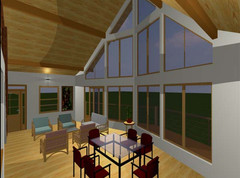 The Yellowstone wood shell CBI Kit Home Pre-panelized del. FREE anywhere USA!!!!