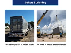 15x20x8FT Mobile Expandable Prefab House Prebuilt Home Portable Office