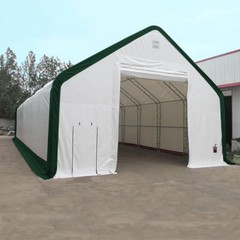 W40’xL80’xH23′ Double Truss Storage Shelter 22OZ PVC Canvas Building Shelter