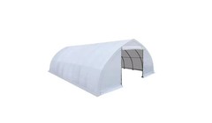 30x85x15 11 oz PE Fabric Canvas Storage Shelter Building 12′ Doors