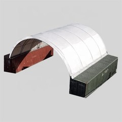 Cover Replacement for Container Shelter 40’x40’x15′ , 22oz PVC Shelter Parts