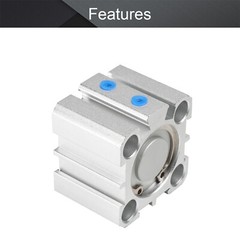 SDA16/20/25/32/40/50/63/80/90/100mm Bore Thin Pneumatic Compact Air Cylinder Lot