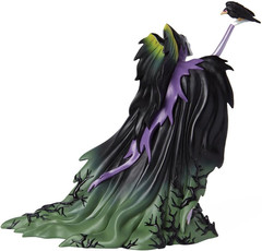 Disney Showcase Maleficent Holding a Staff Botanical Figurine, 9.45 Inch, Multic
