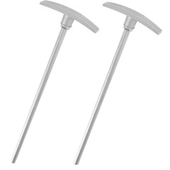 TonGass (2 Pack) RV Waste Valve Extension Tube 9″ -Reliable 9 Inch, Black