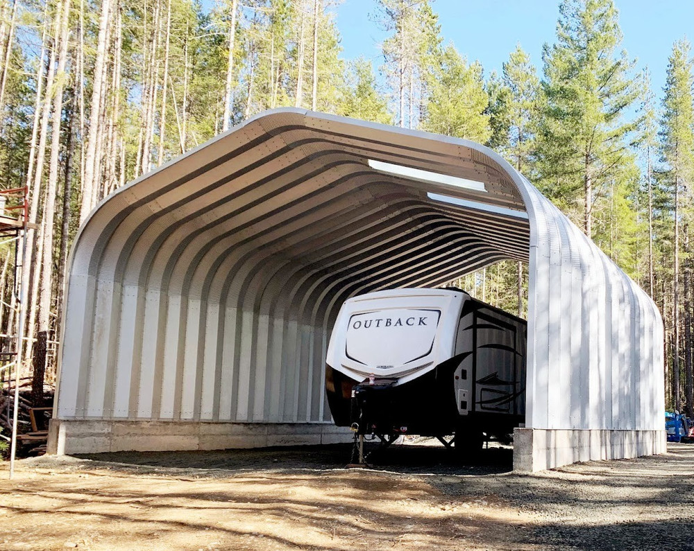 25x80x13 DuroSPAN Steel Bldg Off Grid Home Shop DIY Open Ends Factory Direct