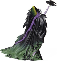 Disney Showcase Maleficent Holding a Staff Botanical Figurine, 9.45 Inch, Multic