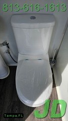 New Premium Quality Portable Toilet Bathroom Sink Single Stall Semi Permanent