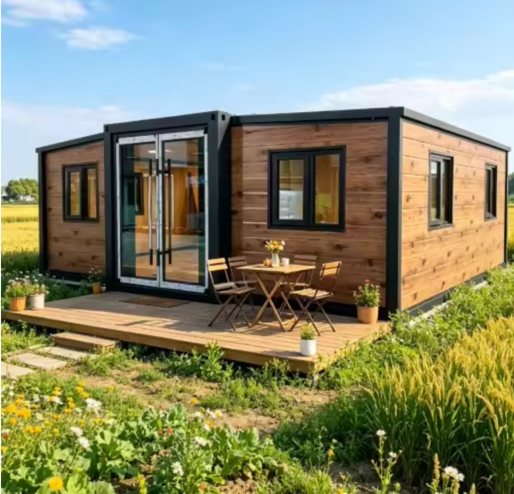 ODM Design Prefabricated Luxury Expandable Container House Prefab Mobile Home