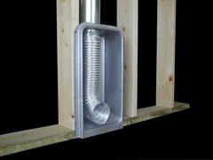 Dryerbox Recessed Dryer Vent Box 2×4 & 2×6 Wall Models 350 425 4D Gas Port