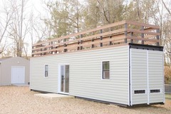 40’ Modern Luxury Container Home with Rooftop Deck