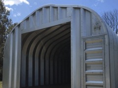 25x24x13 Engineered Steel Building Kit | DuroSPAN Clear-Span Arch System w/ Ends