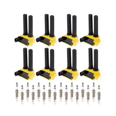 ENA 8 Ignition Coil Pack 16 Iridium Spark Plug Compatible with Chry… Fast Ship