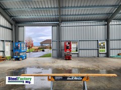 Steel Factory Mfg 100x100x20 Prefab Riding Arena Commercial Building MADE IN USA
