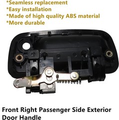69210-35020 Black Front Right Passenger Exterior Outside Door Handle for Toyota