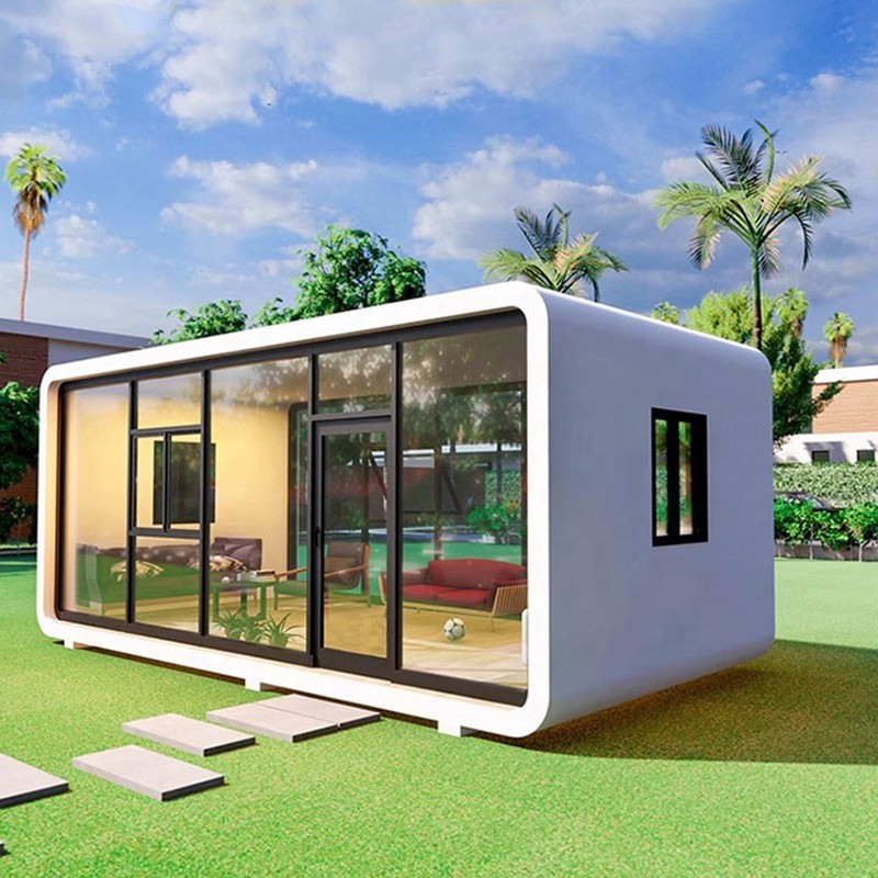 Hot Insulation Capsule Camp Hotel Moisture Proof Modern Manufactured Homes