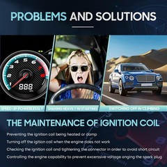6PCS Ignition Coil Pack with 6PCS Iridium Spark Plug Compatible with Ford Exp…