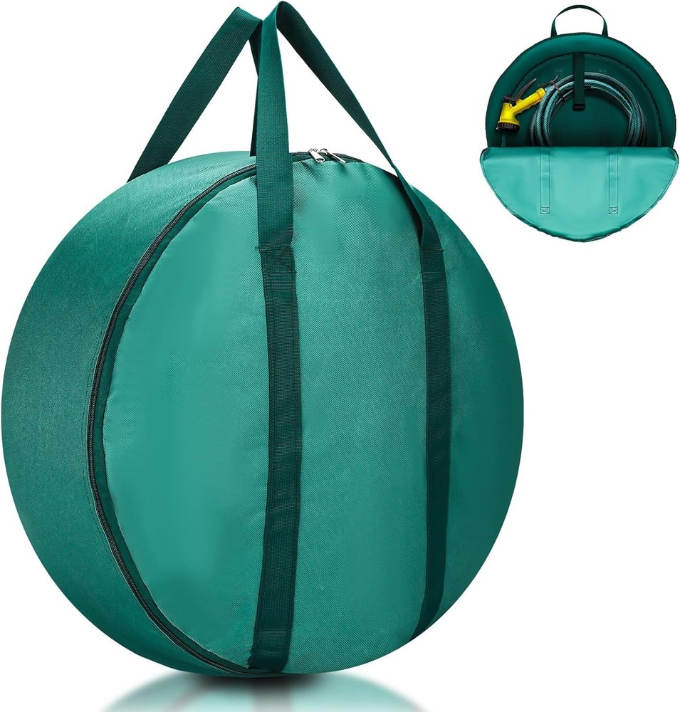 600D Oxford RV Hose Storage Bag Garden Cover Multipurpose Heavy Green