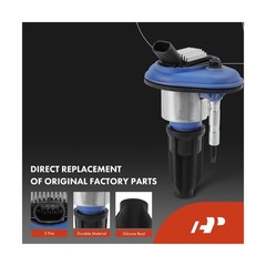 A-Premium (Blue) Set of 12 Ignition Coil Pack and Iridium Spark Plu… Fast Ship