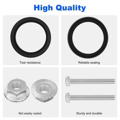 T1001-9VP RV Waste Valve Seal Kit 1-1/2 Inch Replacement Valterra Lasalle…