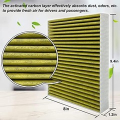 Capume Cabin Air Filter Replacement for CF11966, Sierra 1500, Silverado 1500 …