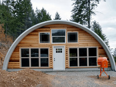 40x25x18 DuroSPAN Steel Cabin Barndominium Building Kit Open Ends Factory DiRECT