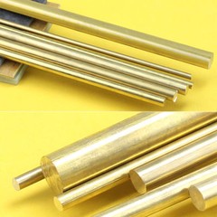 4/6/8/12mm Dia Hardware Brass Round Bar / Rod Circular Wire Tube Modelmaking
