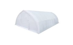 30x85x15 11 oz PE Fabric Canvas Storage Shelter Building 12′ Doors