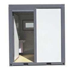 Bastone Outdoor Portable Restroom Mobile Toilet With 1 Shower Bathroom & Sink