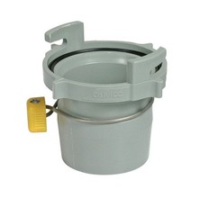 Camco 39173 Gray Plastic Sewer Hose Adapter 4 L x 4 H x 4 W x 3 Dia. in.