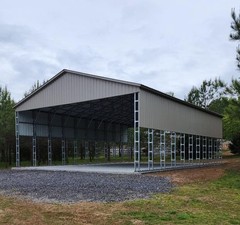 Riding Arena 80x160x14 $104,000. installed. All Steel Building