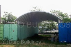 38x20x14 DuroSPAN Steel Building Container DIY Conex Roof Cover Factory DiRECT