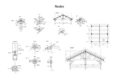 24’x24′ (576 sq.ft.) HEAVY TIMBER CARPORT FOR 2 VEHICLES CARS PREFAB WOOD CANOPY