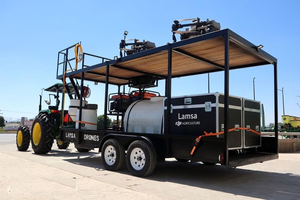 New Dron Trailer 20ft, Custom Trailers Mfr. 22ft, 24ft Spary Dron