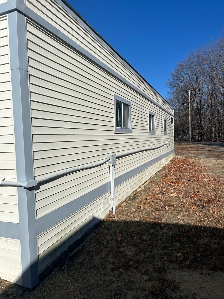 14×50 Portable Office/Classroom Trailer with a bathroom