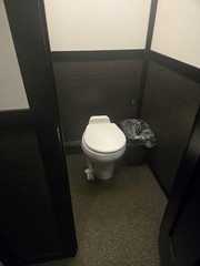 Portable Restroom Trailer, USA Made -2 women stalls, 1 man stall, 3 urinals