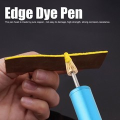Leather Edge Dye Pen Applicator Paint Roller Edge Printing Tool for Leather