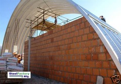 Steel Factory Mfg 40x60x15 Metal Arch Quonset Building Farm Cover Made in USA