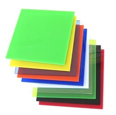 Color Acrylic Sheet Panel Plastic Plate 8x8cm 10x20cm 15x15cm 20x20cm