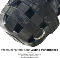 BARN & STABLE Horse Grazing Muzzle for Easy Breathe, Comfortable Muzzle Grazing